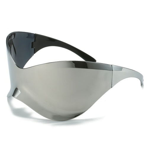 Oversized Punk Goggle Sunglasses Women Men Luxury Brand Designer Y2k