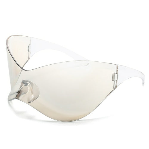 Oversized Punk Goggle Sunglasses Women Men Luxury Brand Designer Y2k