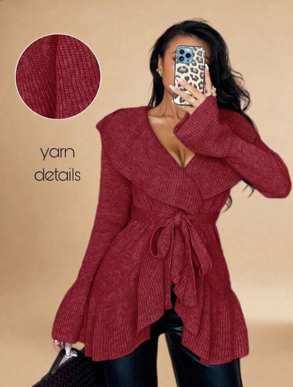 Elegant Figure Flattering Cardigan
