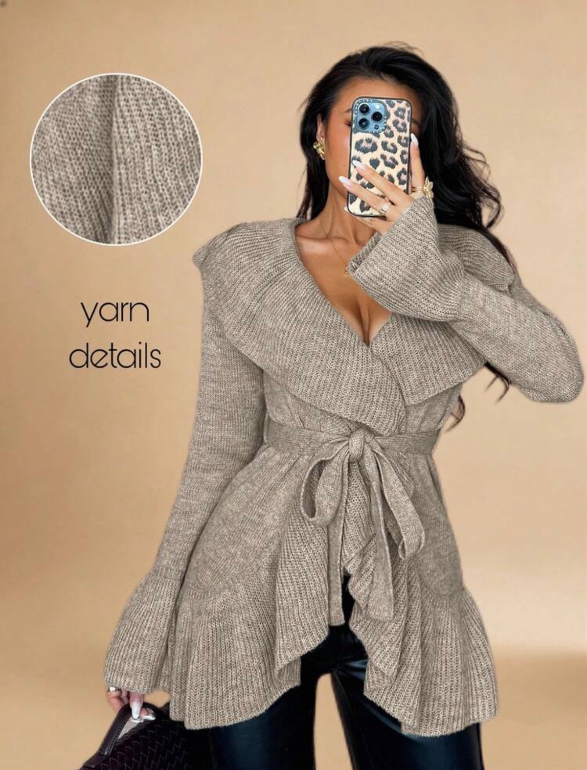Elegant Figure Flattering Cardigan