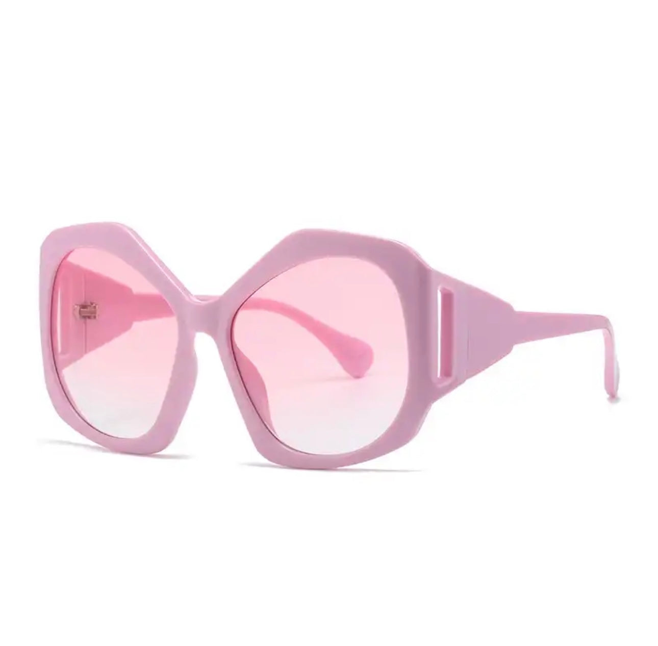 Fashion Oversized Cat Eye Pink Y2K Sunglasses Women Vintage Brand Punk Sunglasses Big Frame Shades UV400 Eyewear