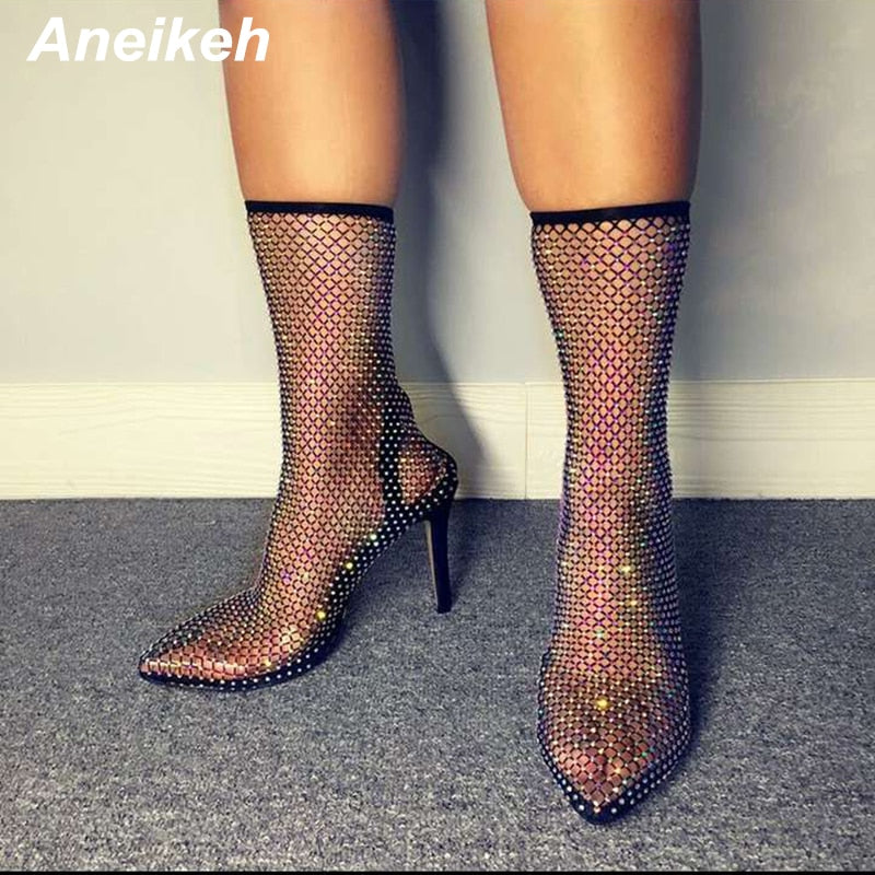 Aneikeh 2019 Shoes Woman | Aneikeh 2019 Women Sandal | Aneikeh Pointed