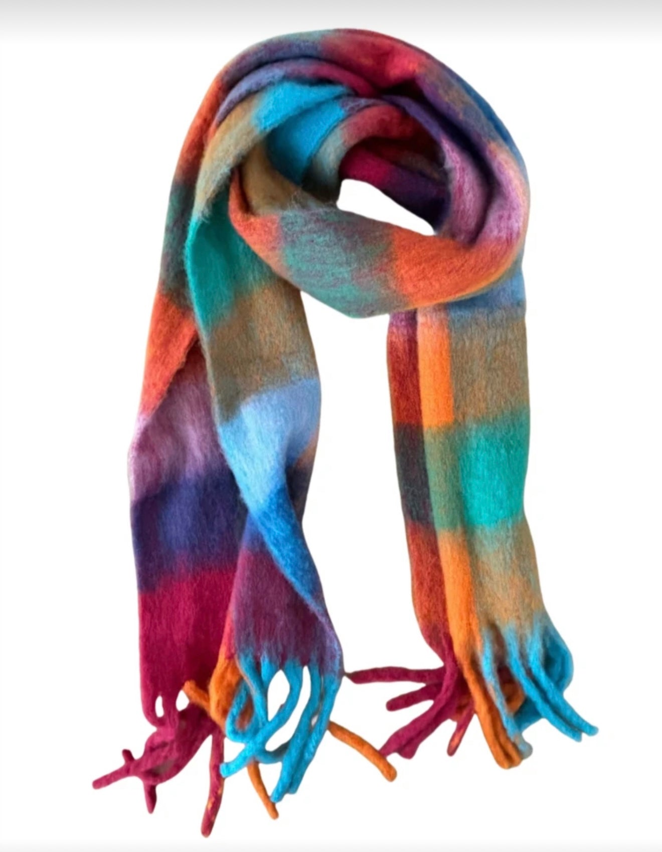 Colorful Winter Fashion Scarfs