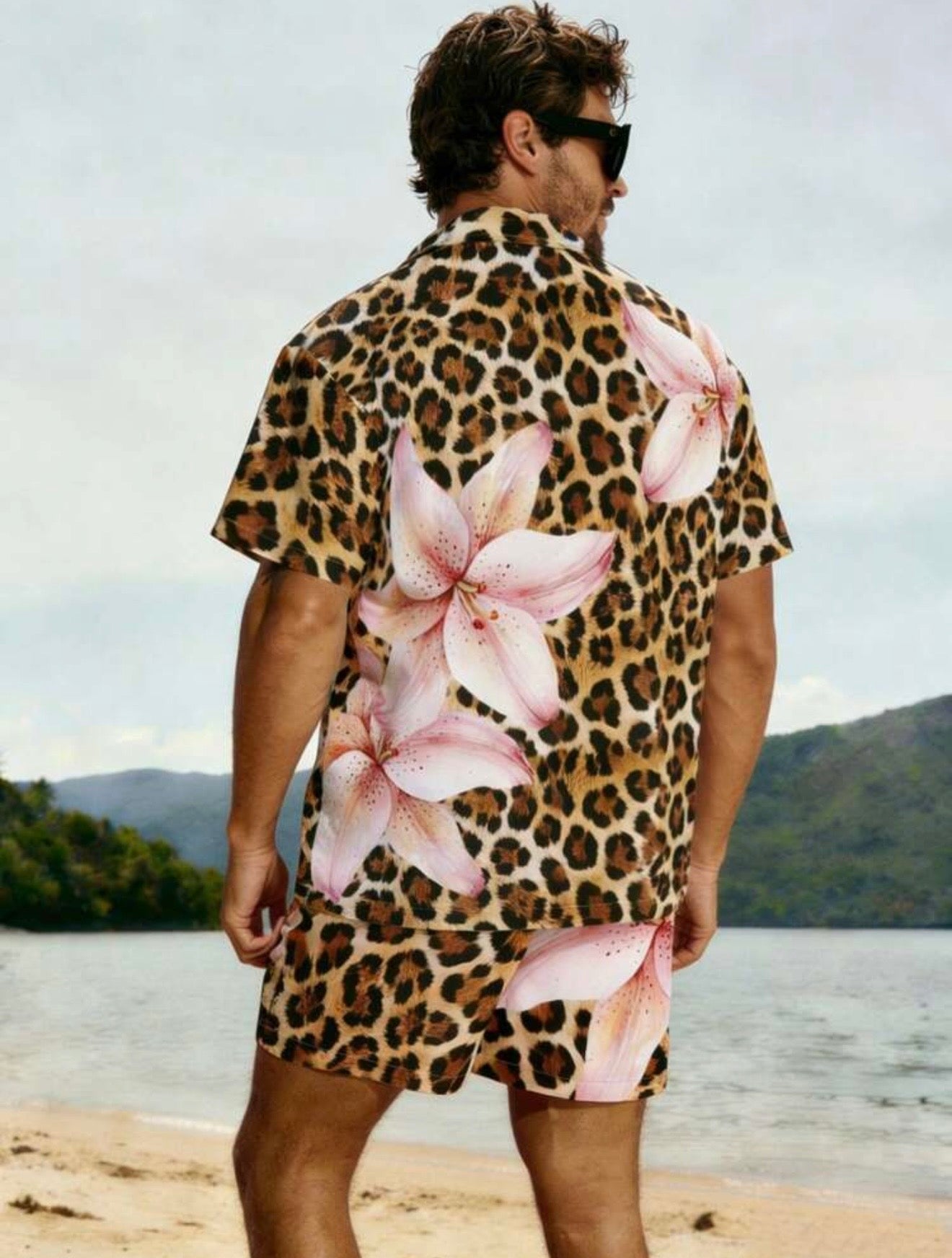 Leopard & Floral 2pc Set