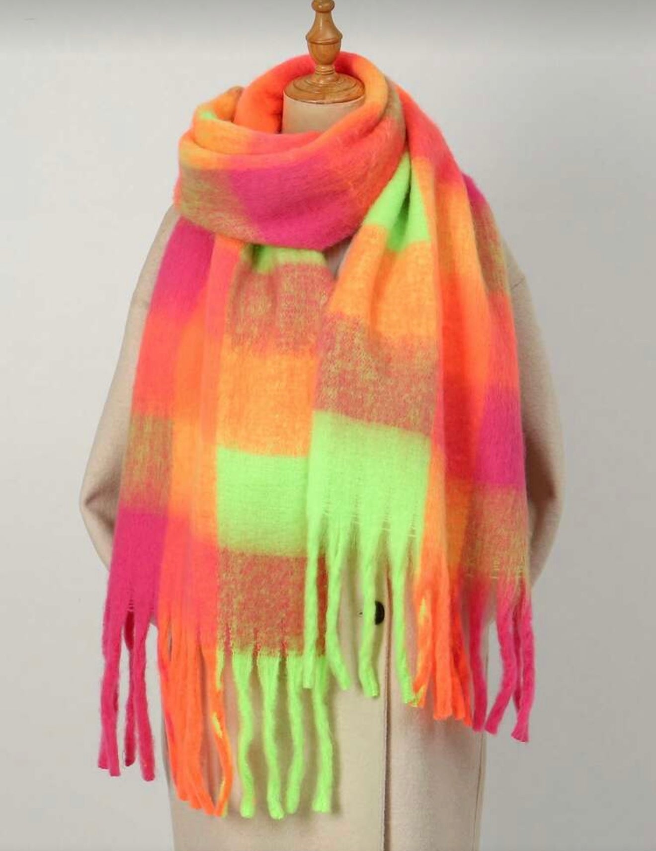 Colorful Winter Fashion Scarfs