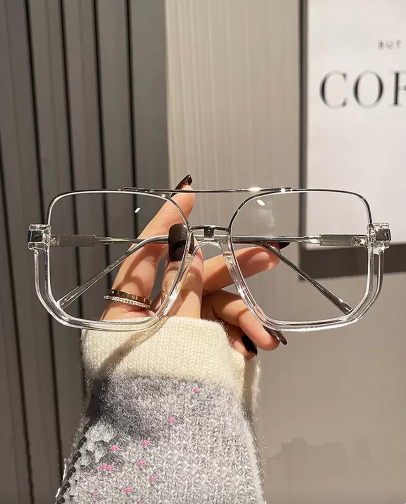 Top Bar Eyeglasses Clear Glasses Clear Glasses Accessories Glasses Accessories For Women