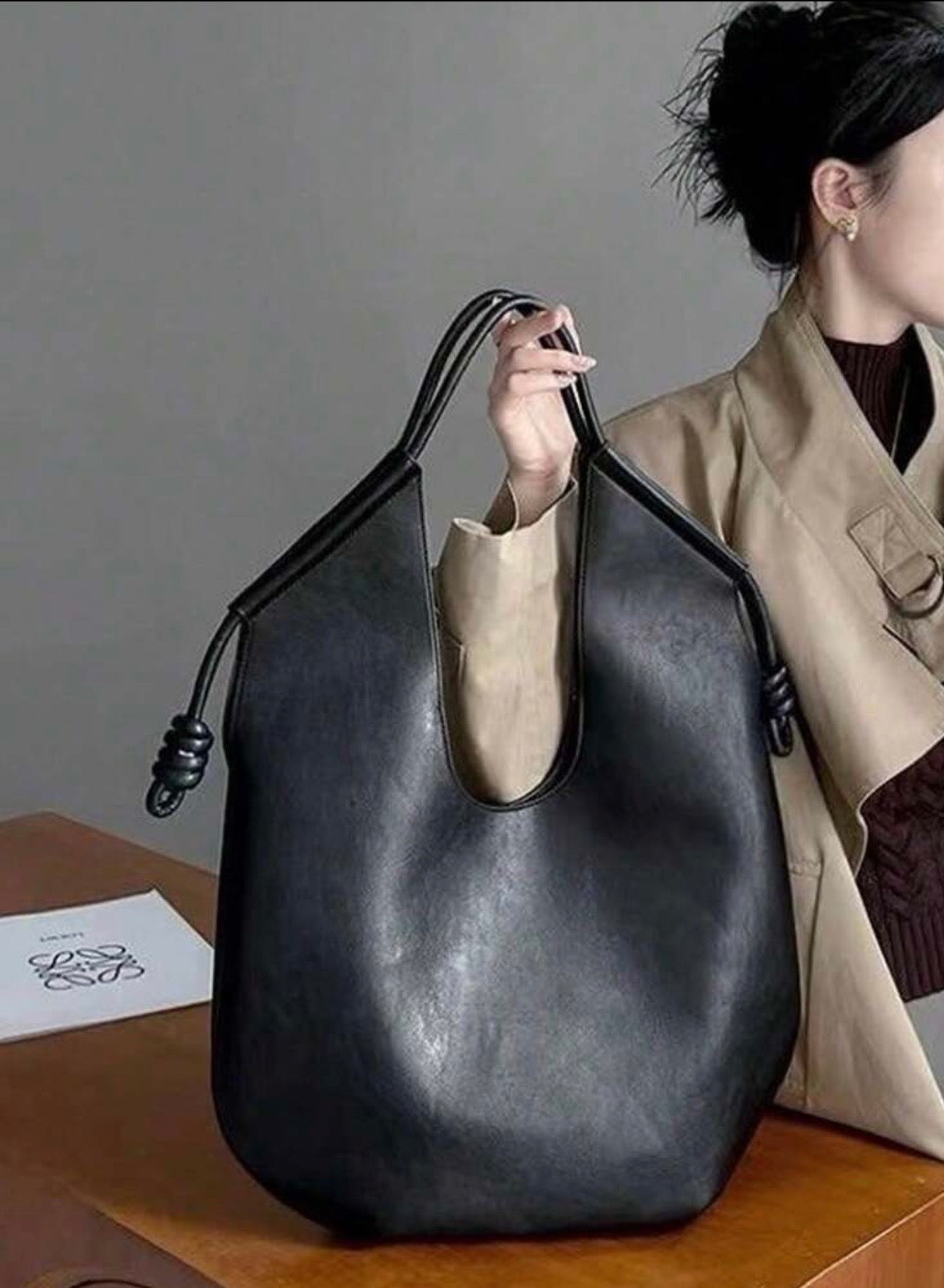 PU Leather Vintage Style Shoulder Bag