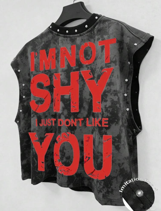 Unisex I'm Not Shy Tank