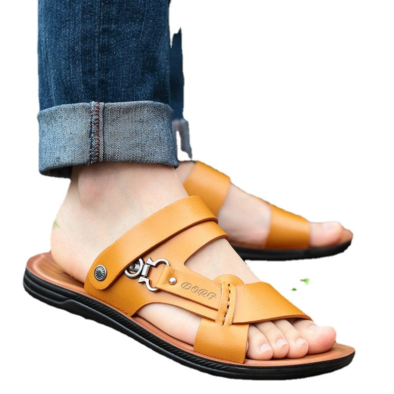 Men's New Summer Men's Open toed Sandals Fashion Trend Beach Shoes