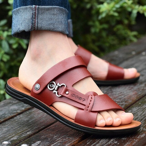 Men's New Summer Men's Open toed Sandals Fashion Trend Beach Shoes