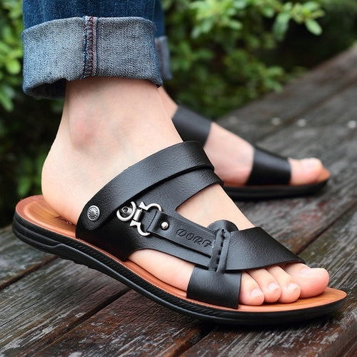 Men's New Summer Men's Open toed Sandals Fashion Trend Beach Shoes