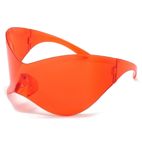 Oversized Punk Goggle Sunglasses Women Men Luxury Brand Designer Y2k