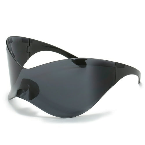 Oversized Punk Goggle Sunglasses Women Men Luxury Brand Designer Y2k