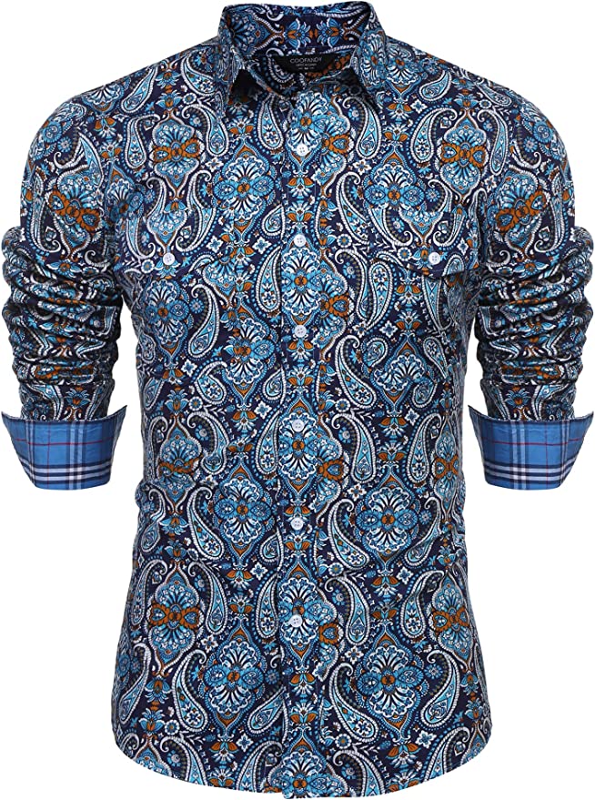 Paisley & Floral Long Sleeve Shirt