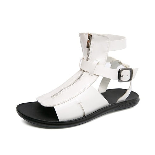 Zipper Belt Buckle | Men's Sandals | Mens Sandals | Men Shoes -