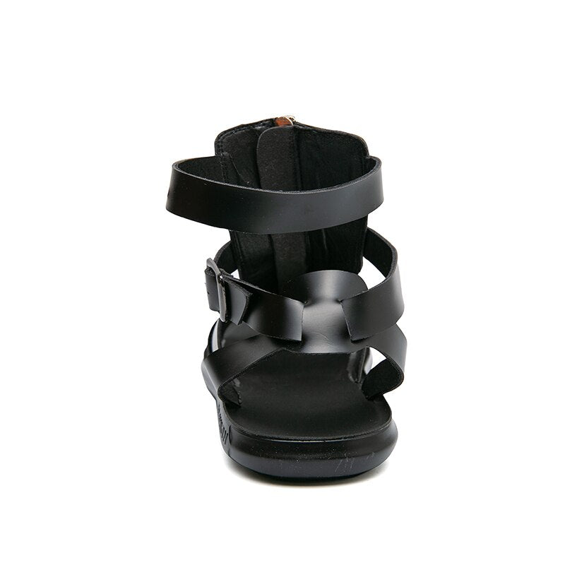 Zipper Belt Buckle | Men's Sandals | Mens Sandals | Men Shoes -