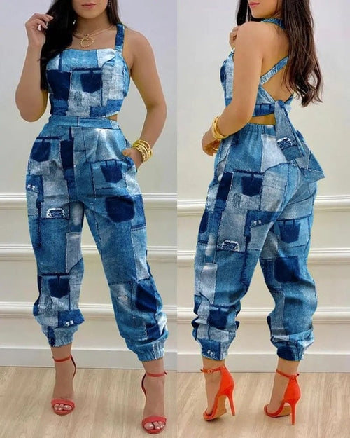 Summer Club Outfits For Women Jumpsuits For Mulheres 2023 Mono Manga