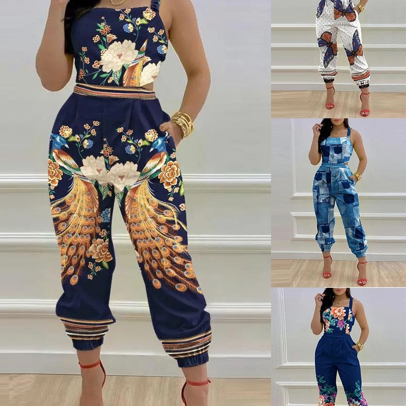 Summer Club Outfits For Women Jumpsuits For Mulheres 2023 Mono Manga